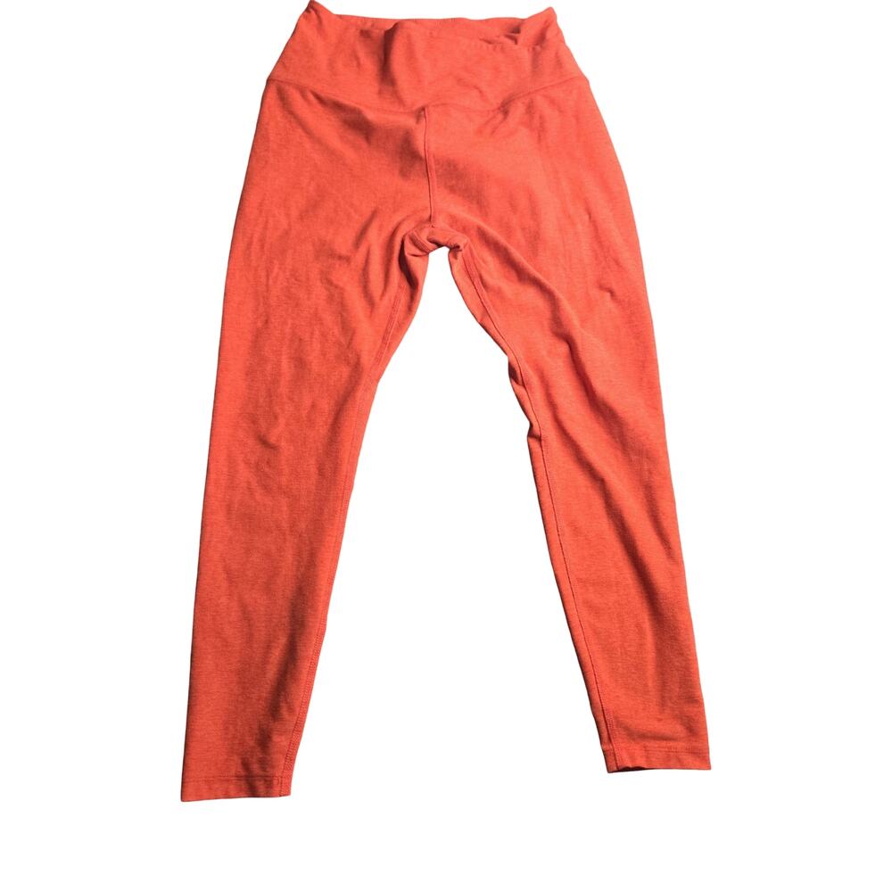 Beyond Yoga Spacedye Orange Leggings Size: L